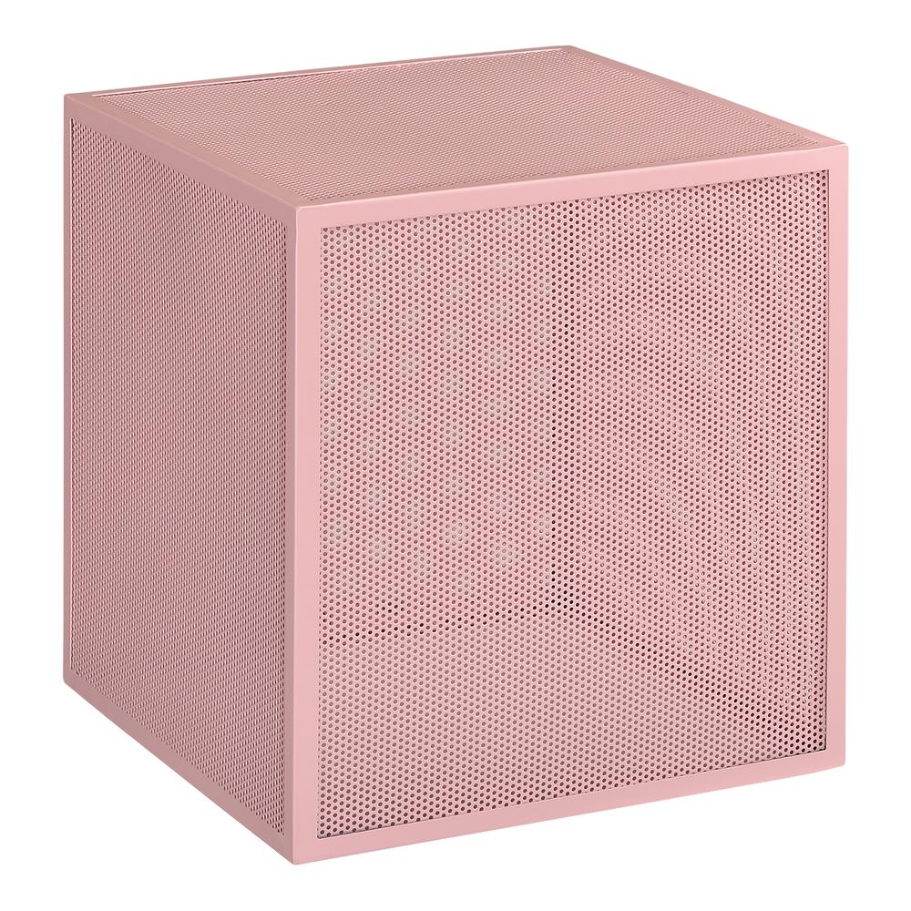 Catalina Accent Cube Table in Pink