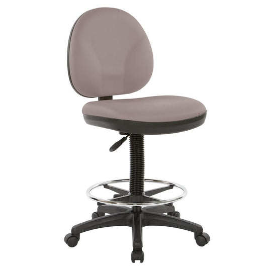 Sculptured Seat and Back Drafting Chair in Dillon Stratus, DC550-R103