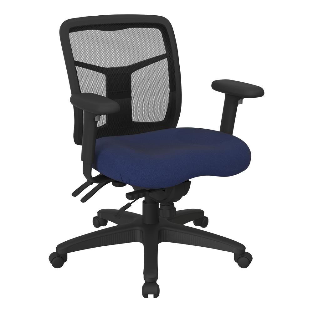 ProGrid¬Æ Back Mid Back Managers Chair inIcon Navy, 92893-225