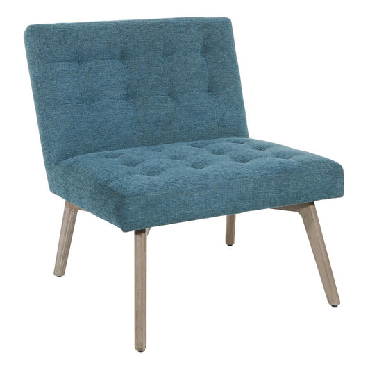 Sadie Chair in Sky Fabric and Grey Legs, SDE51-W18