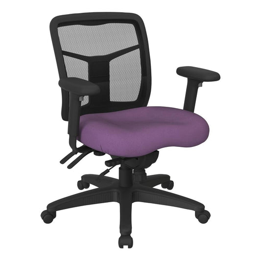 ProGrid¬Æ Back Mid Back Managers Chair inFun Colors Purple, 92893-512