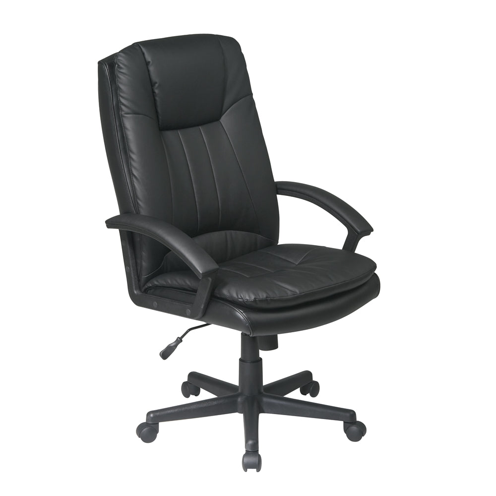 Deluxe High Back Executive Bonded Leather Chair