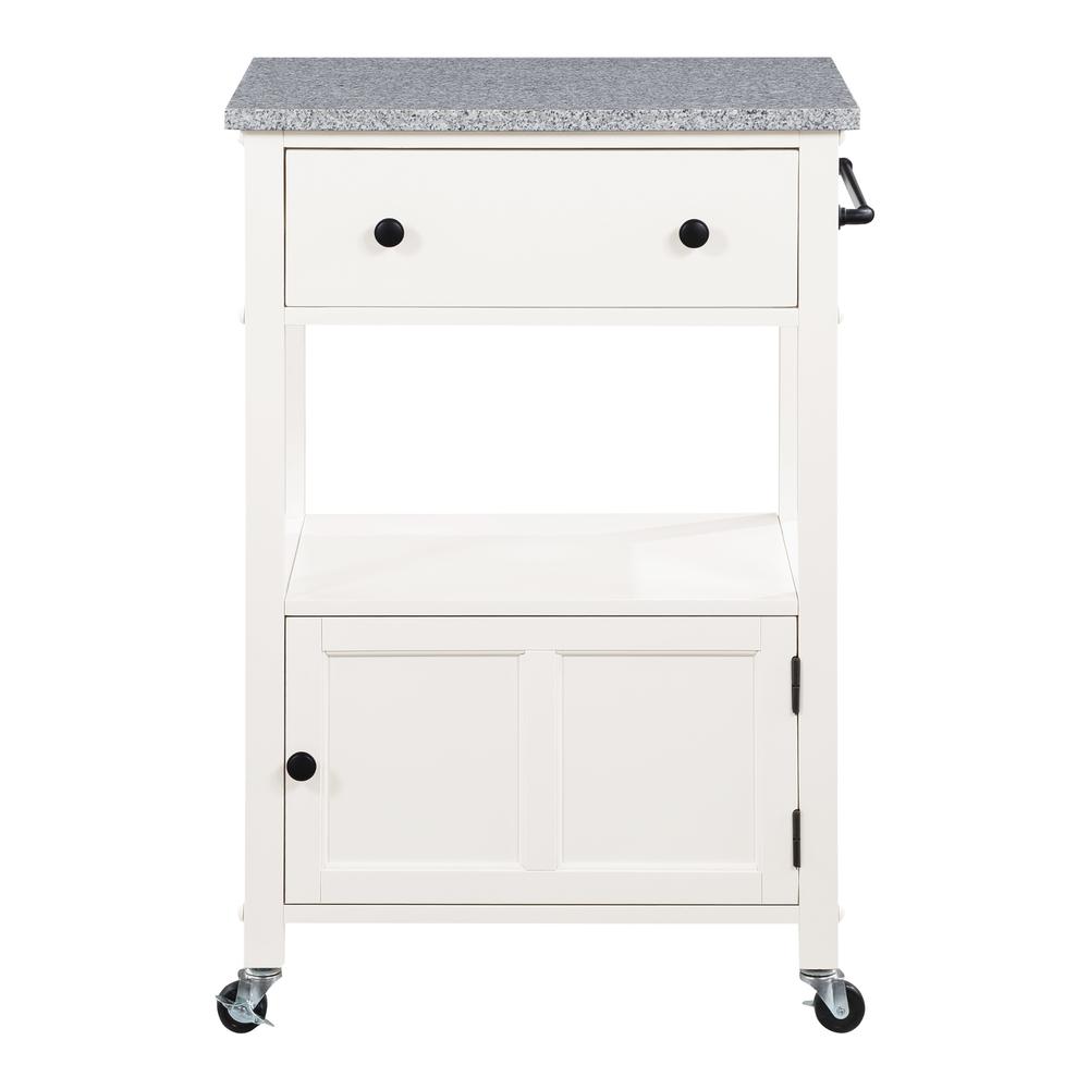 Fairfax Kitchen Cart White