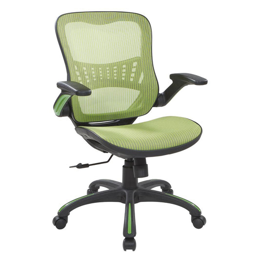 Mesh Seat and Back Manager‚Äôs Chair in Green Mesh, 69906-6