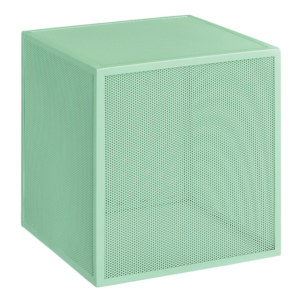 Catalina Accent Cube Table in Mint