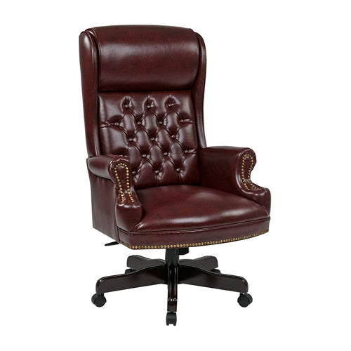 Deluxe High Back Traditional Executive Chair