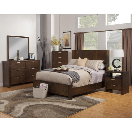 Austin Queen Bed, Chestnut