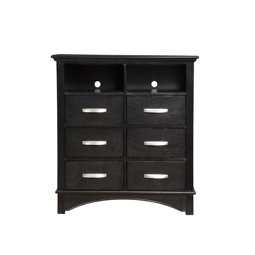 Madison Media Chest, Dark Espresso