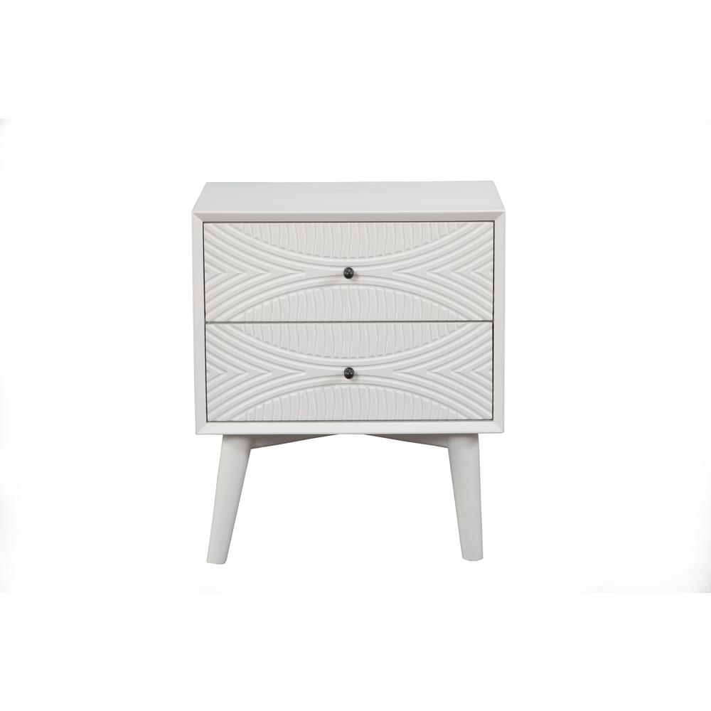 Tranquility Nightstand, White