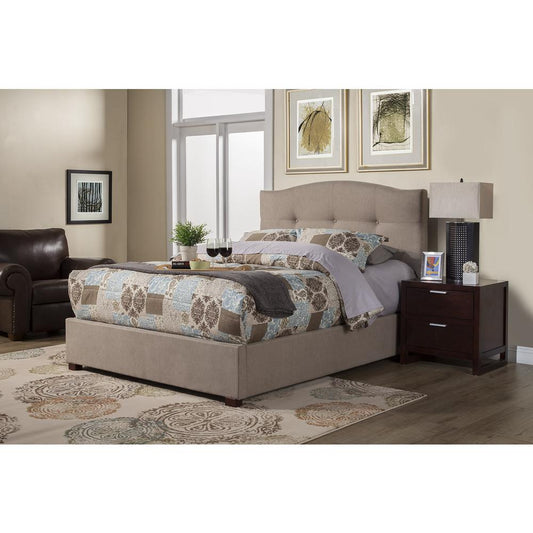 Amanda California King Bed, Haskett/Jute