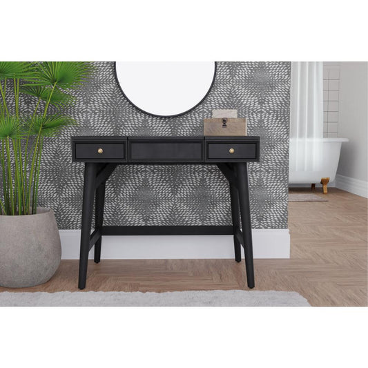 Flynn Bedroom Vanity, Black