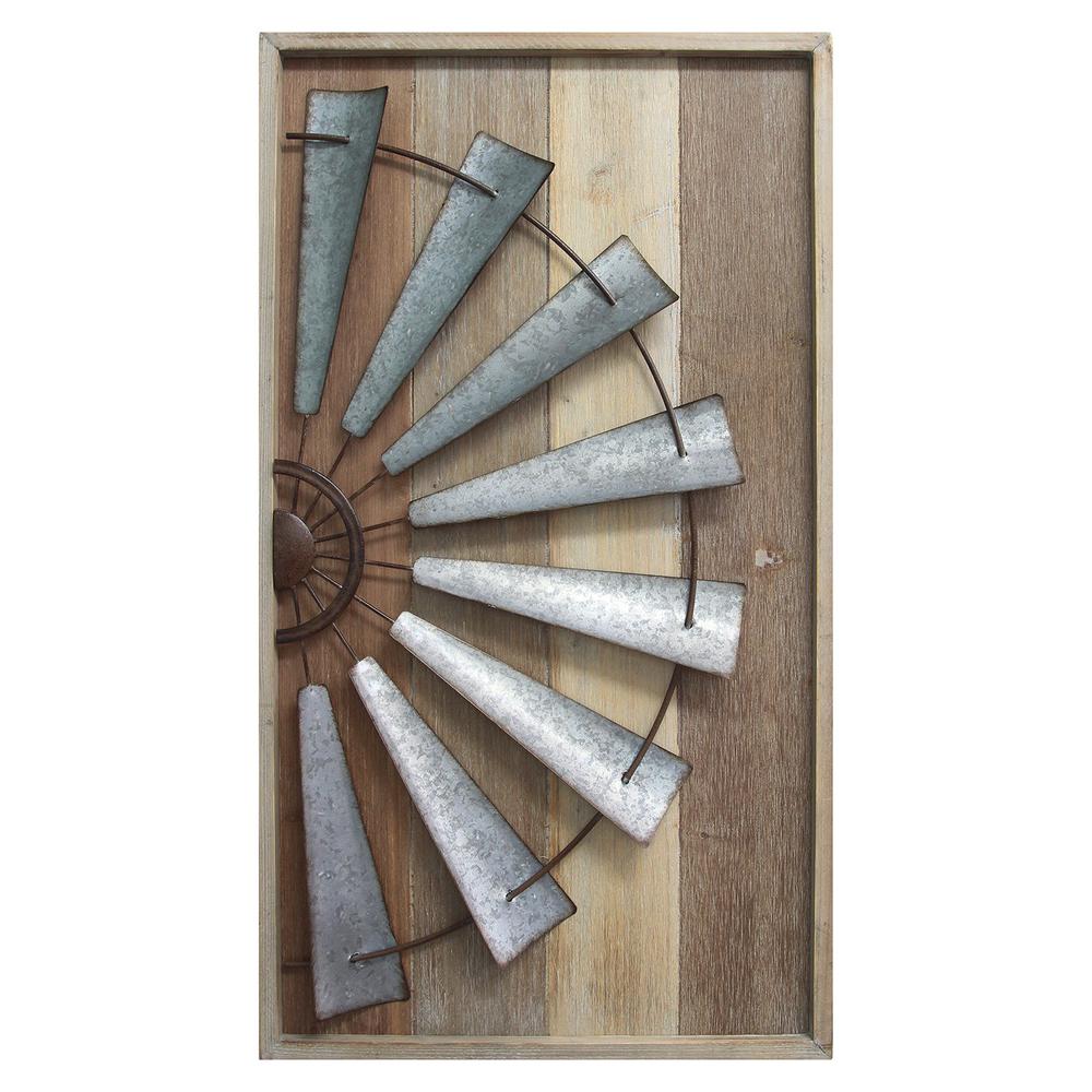 Stratton Home Decor Windmill Wall Decor