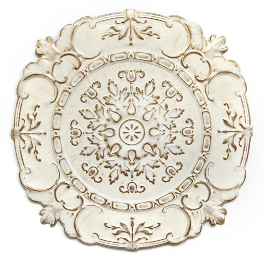 Stratton Home Decor White European Medallion Wall Decor