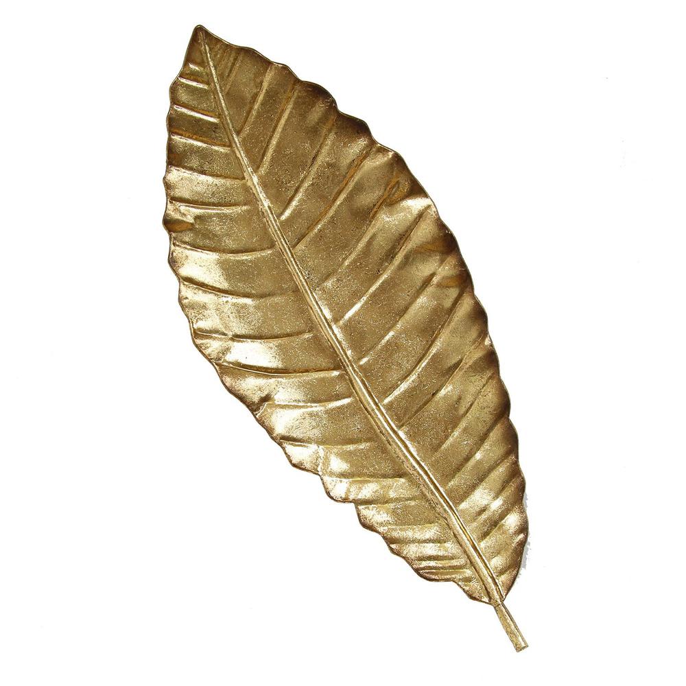 Stratton Home Decor Elegant Leaf Wall Decor