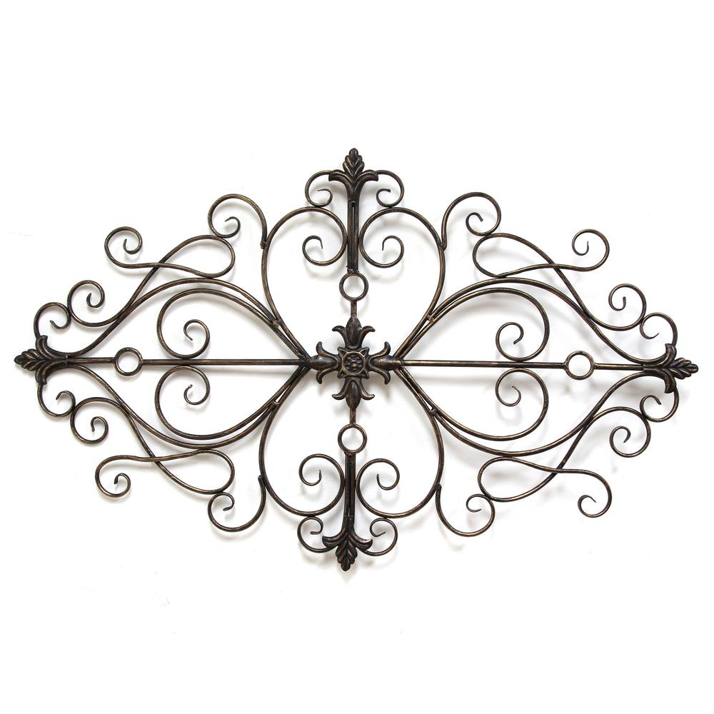 Stratton Home Decor Traditional Scroll Wall Decor