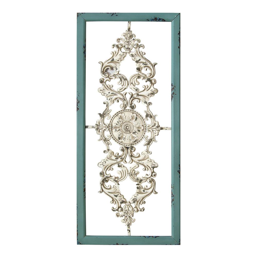 Stratton Home Decor Scroll Panel Wall Decor