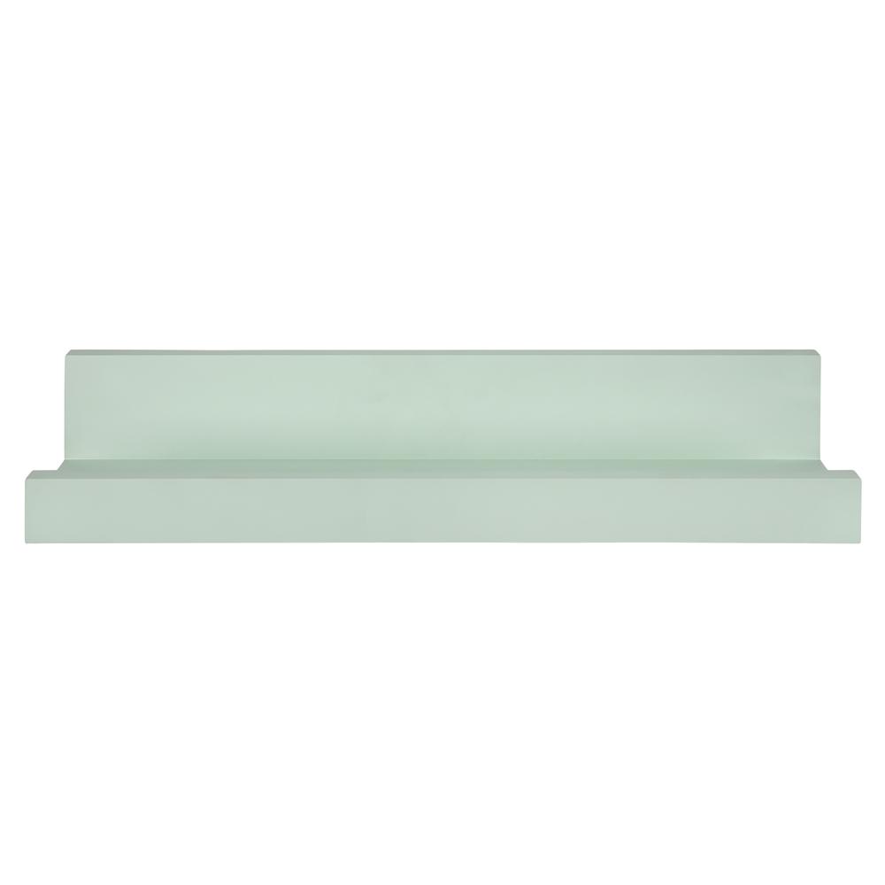 Stratton Home Decor Light Green Floating Wall Shelf