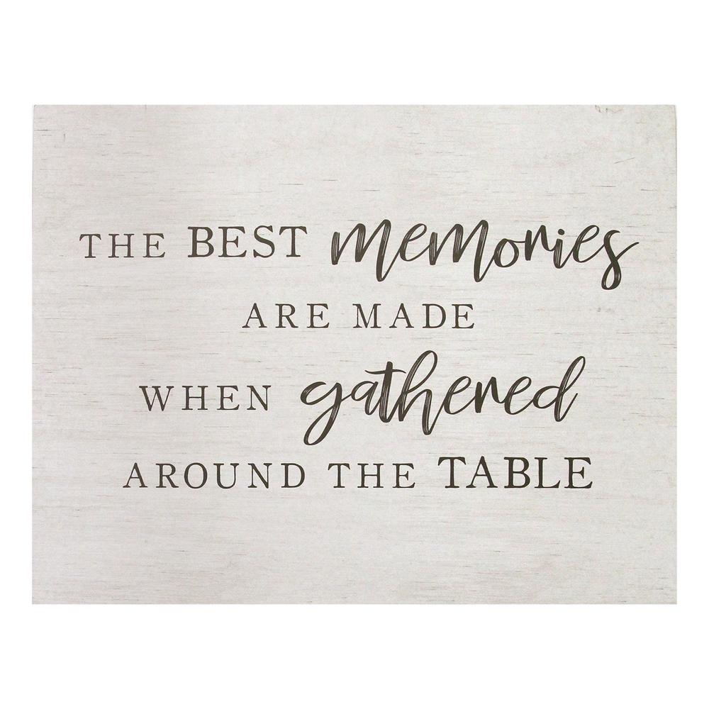 Stratton Home Decor Best Memories Oversized Wall Art