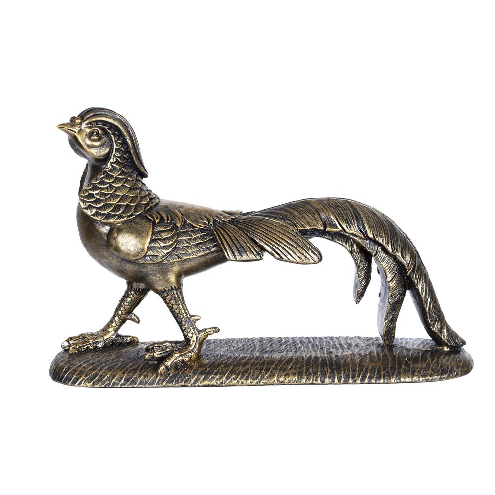 Stratton Home Decor Traditional Fancy Pheasant Tabletop Decor