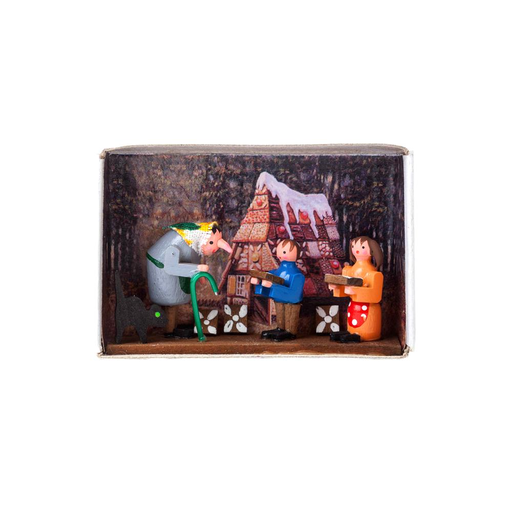 Dregeno Matchbox - Hansel & Gretel - 1.5"H x 2.25"W x .75"D