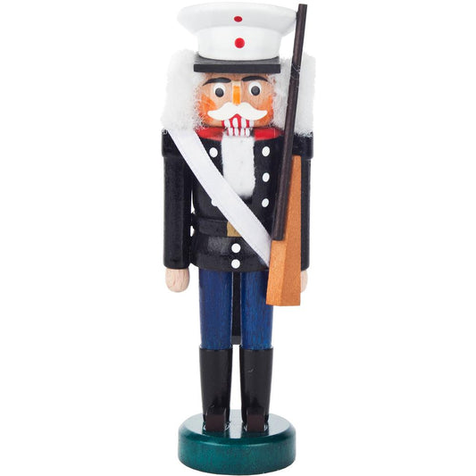 Dregeno Mini Nutcracker - Soldier - 5.25"H x 1.75"W x 1.75"D