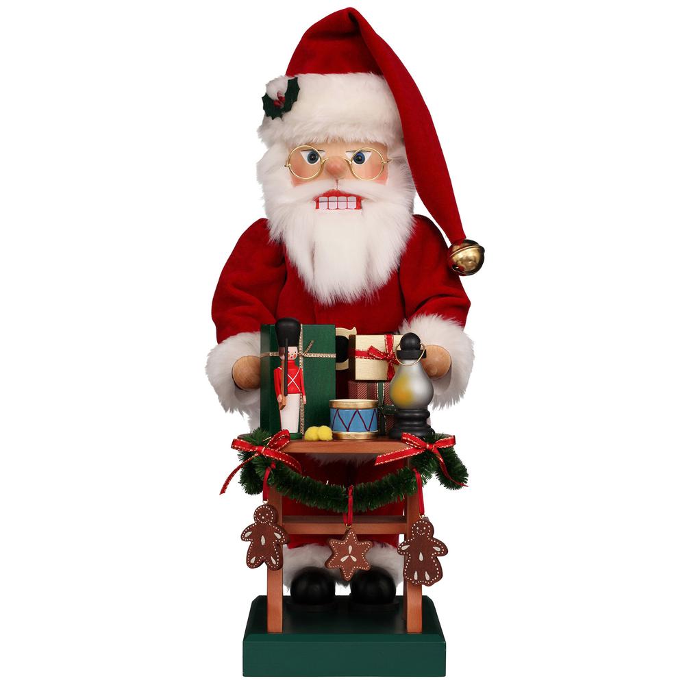 Christian Ulbricht Nutcracker - Santa Gift Giver - 21"H x 10"W x 10"D