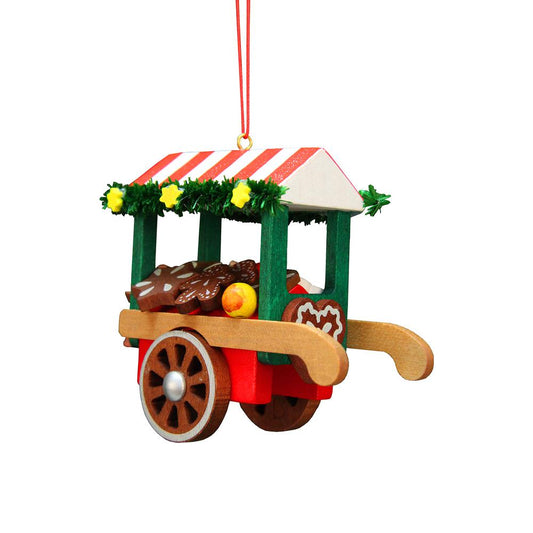 Christian Ulbricht Ornament - Car Gingerbread - 2.75"H x 3"W x 1.5"D