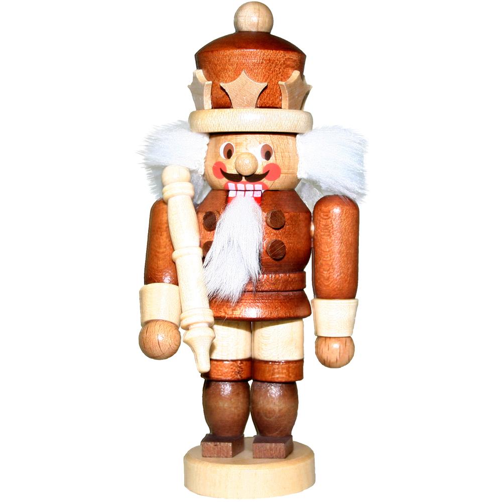 Christian Ulbricht Mini Nutcracker - King - 4.25"H x 2"W x 1.5"D