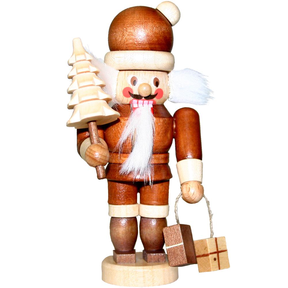 Christian Ulbricht Mini Nutcracker - Santa - 4"H x 2.25"W x 2"D