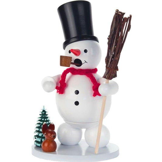 146-928-4 - Dregeno Incense Burner - Snowman - 5.5"H x 4"W x 3"D