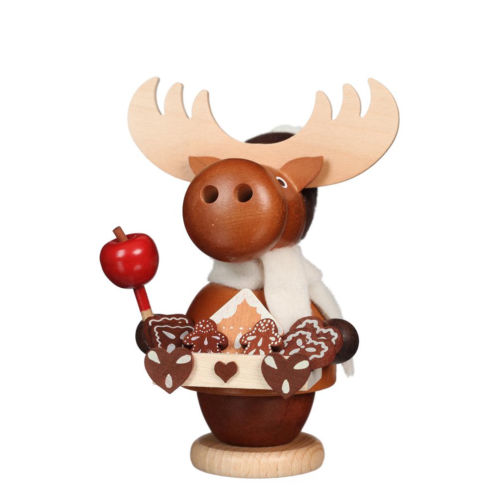 Christian Ulbricht Incense Burner - Elk Gingerbread Vendor - 5.3"H x 4"W x 3.75"D