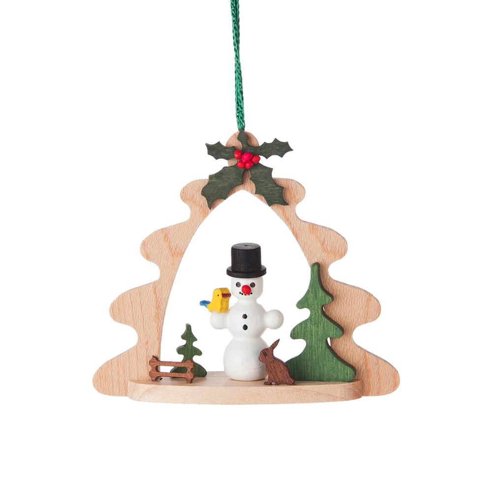 1992283-2 - Dregeno Ornaments - Arch Snowman - 3"H x 2.75"W x 1"D