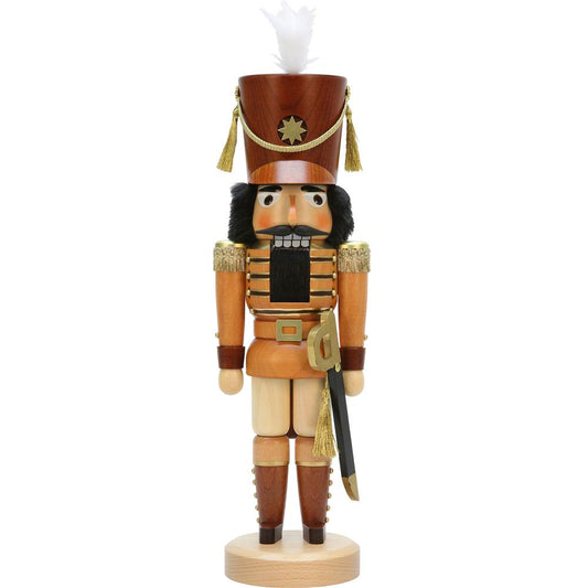 Christian Ulbricht Nutcracker - Soldier (Natural) - 17.5"H x 5.25"W x 4.25"D