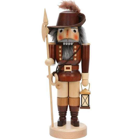 Christian Ulbricht Nutcracker - Nightwatcher (Natural) - 14.25"H x 5.25"W x 8"D