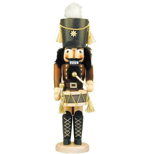 Christian Ulbricht Nutcracker - Drummer - 17"H x 5"W x 6"D