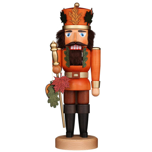 Christian Ulbricht Nutcracker - Autumn King - 14.8"H x 5.5"W x 4.9"D