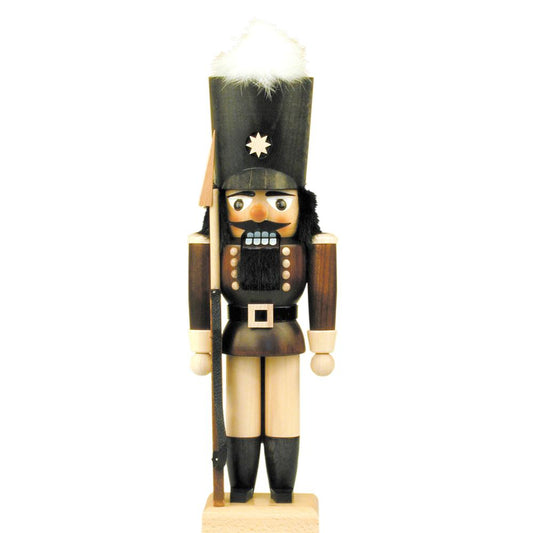 Christian Ulbricht Mini Nutcracker - Soldier (Natural) - 11.5"H x 4"W x 3"D