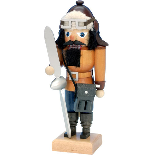 Christian Ulbricht Nutcracker - Aviator (Natural) - 10"H x 4"W x 4"D