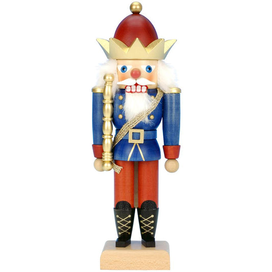 Christian Ulbricht Mini Nutcracker - King - 11"H x 3.75"W x 3.5"D