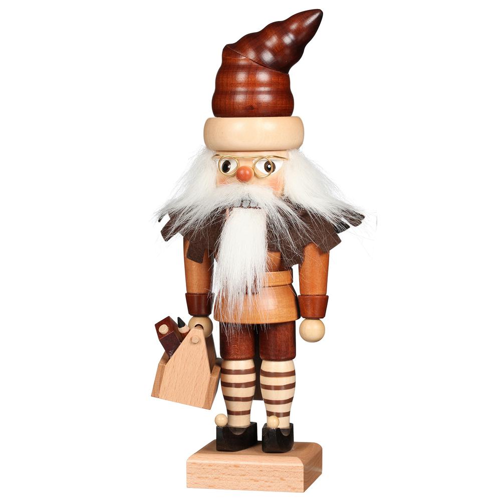 Christian Ulbricht Nutcracker - Elf (Natural) - 11.5"H x 3.75"W x 3"D