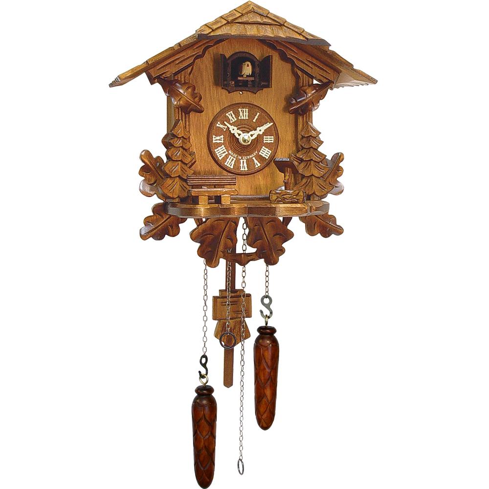 Engstler Battery-operated Cuckoo Clock - Full Size - 10.5"H x 9.75"W x 6"D