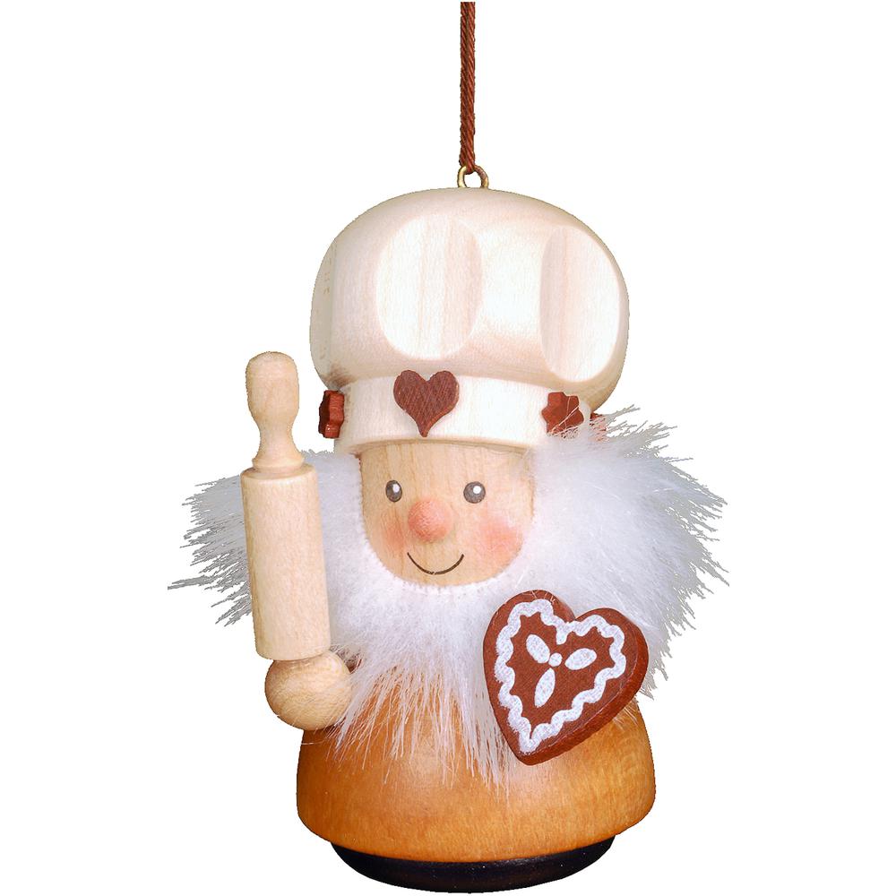 Christian Ulbricht Ornament - Gingerbread Baker - 3"H x 2"W x 2"D