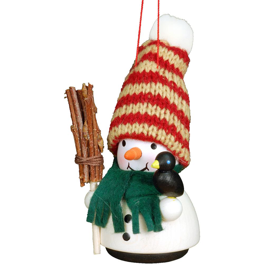 Christian Ulbricht Ornament - Snowman - 4.25"H x 2"W x 2"D