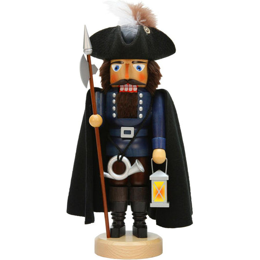 Christian Ulbricht Nutcracker - Nightwatchman - - 15.5"H x 5"W x 4.5"D