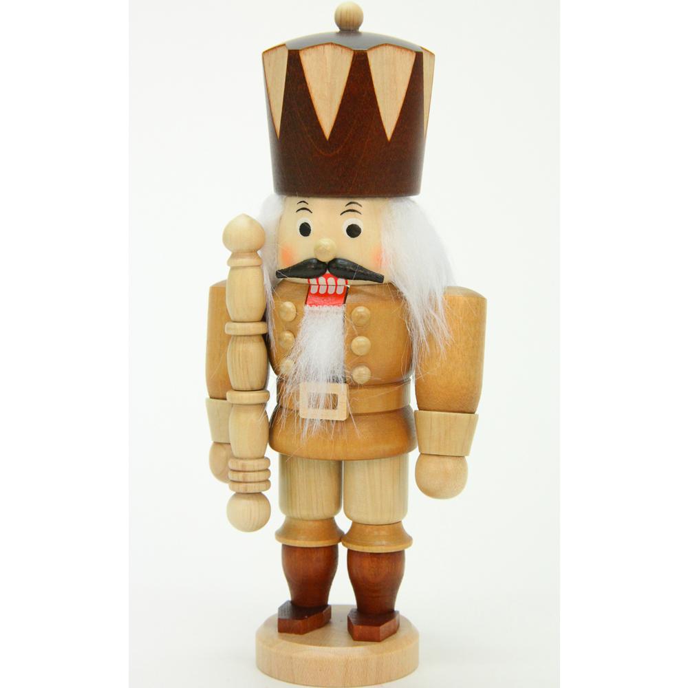 Christian Ulbricht Nutcracker - King (Natural) - 7"H x 3.5"W x 2.5"D