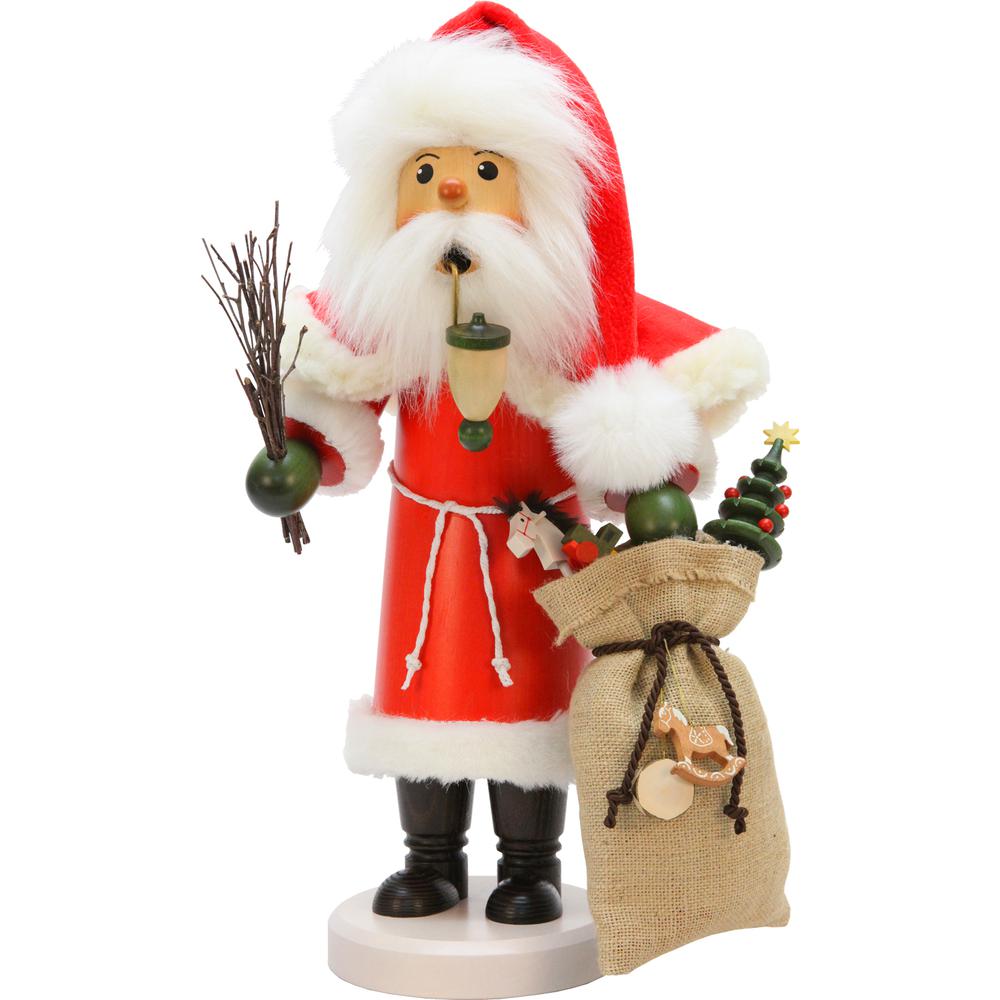 Christian Ulbricht Incense Burner - Santa with Sack - 20"H x 9"W x 9D