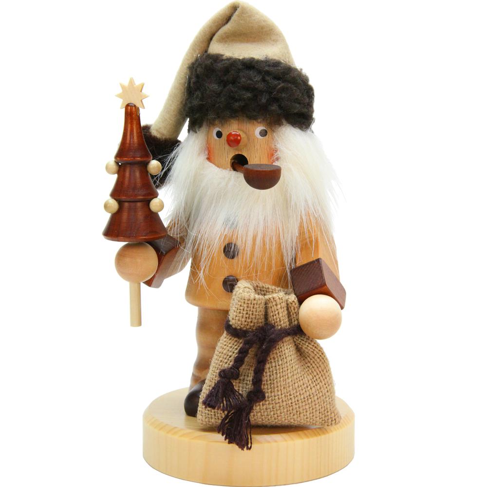 Christian Ulbricht Incense Burner - Santa (Natural) - 8"H x 4.5"W x 4"D