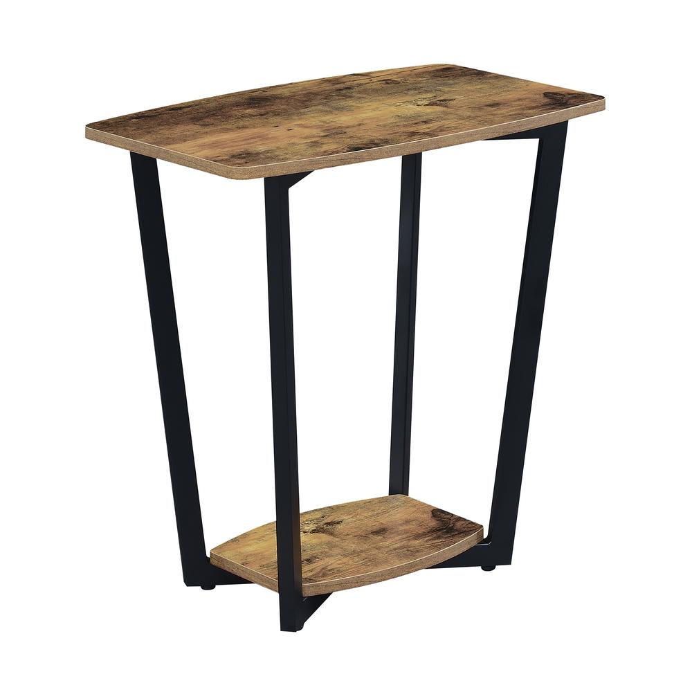 Graystone End Table with Shelf