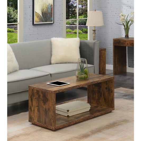 Northfield Admiral Coffee Table with Shelf -Barnwood