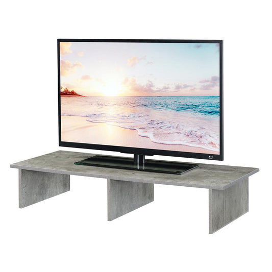 Designs2Go TV/Monitor Riser for TVs up to 46 Inches Faux Birch